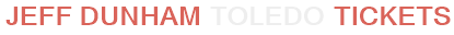 Jeff Dunham Toledo Tickets